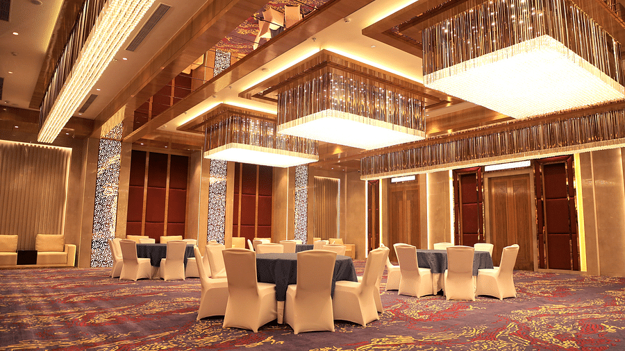 seating arrangement at best western banquet hall