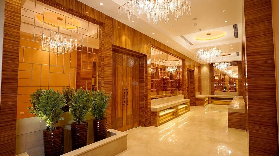 reception at best western, vrindavan