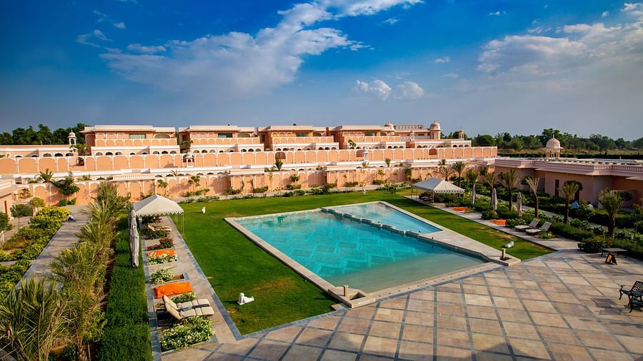 Buena Vista Luxury Garden Spa Resort - a panoramic view of the resort with the pool