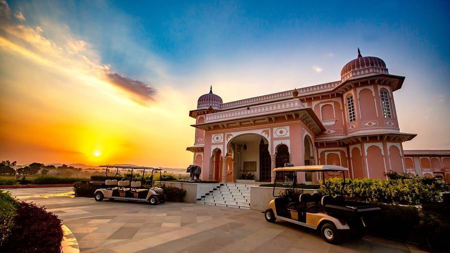Buena Vista Luxury Garden Spa Resort - the exterior facade of the resort in Jaipur 00