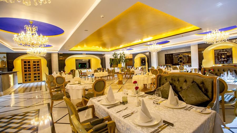 Buena Vista Luxury Garden Spa Resort - the indoor seats at the restaurant 