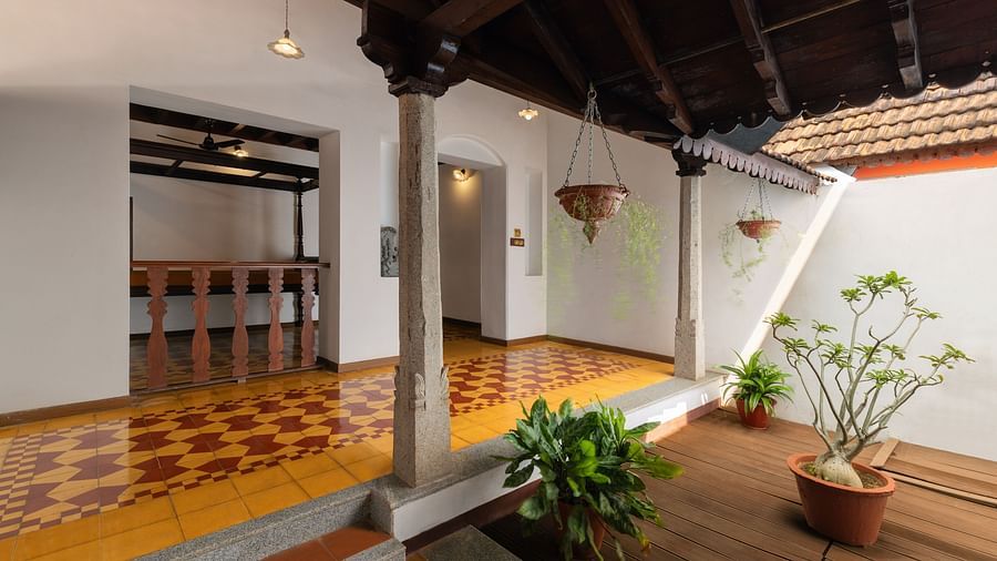 Entrance of Suite Room at Chidambara Vilas 
