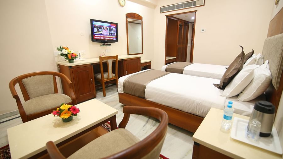 Bussiness Club Twin Beds at Hotel Daspalla Executive Court Vishakapatnam 5
