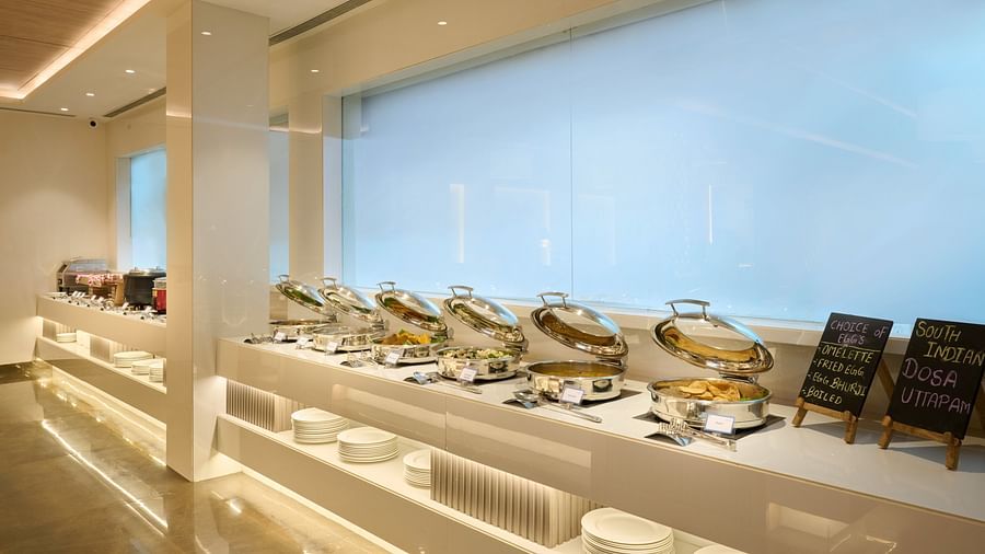 An image of the buffet area at our restaurant