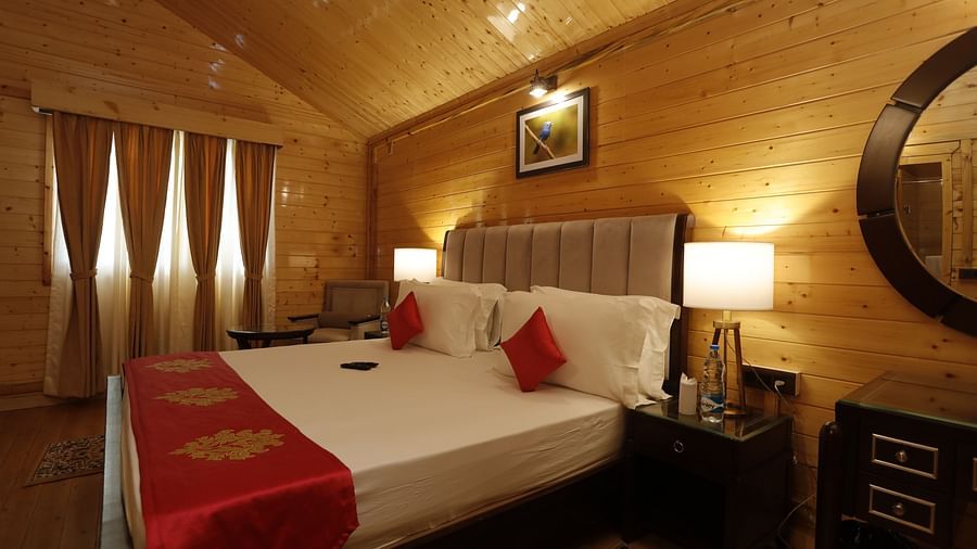 opulent rooms in our cottages in Nainital