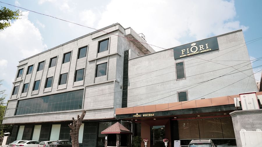 Facade of Fiori Hotel, Jaipur