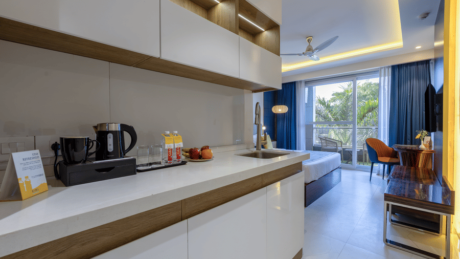 Deluxe room Kitchenette view 2