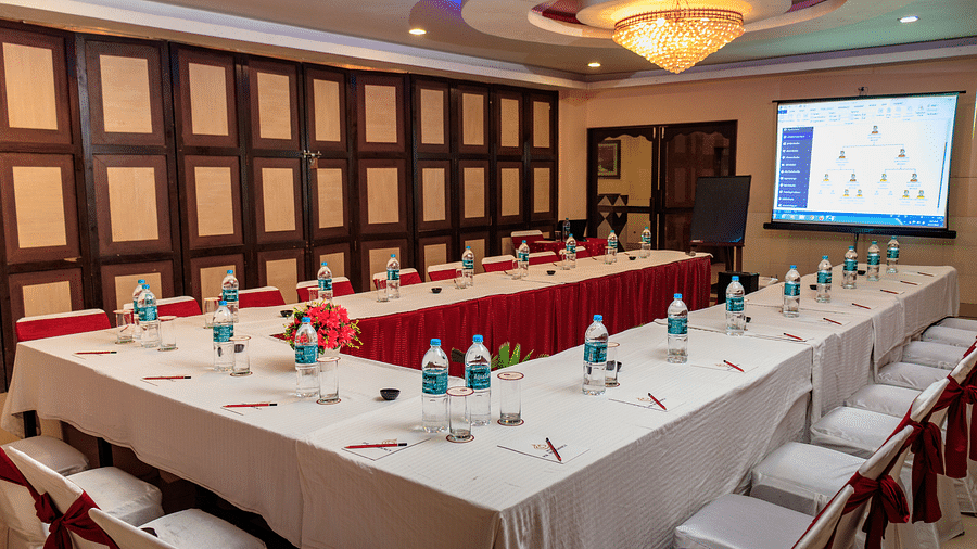 Banquet Hall with u-shaped seating