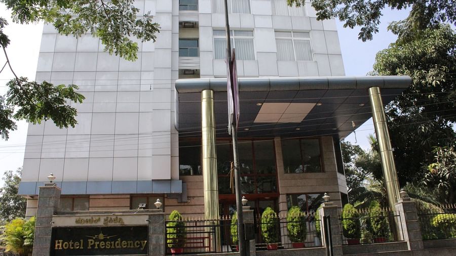 Facade - Hotel Presidency Bangalore