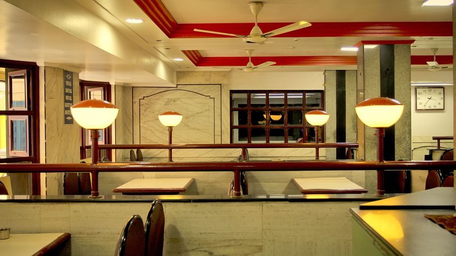 an image of Swagath Restaurant decked with fine interior - Hotel Swagath, Bangalore