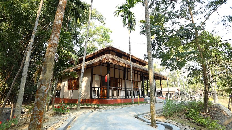 Exterior View of the Cottage at Infinity Resorts Kaziranga, Rooms in Kaziranga 2