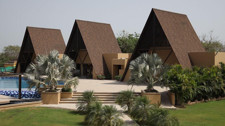 cottages and lawn at Jagira Ananta Elite