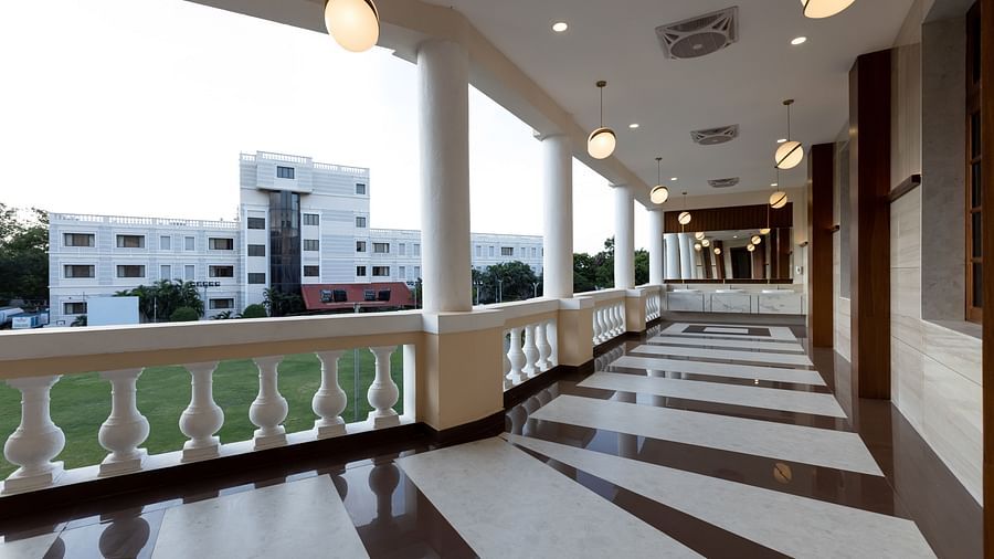 exterior of a banquet hall during daytime
