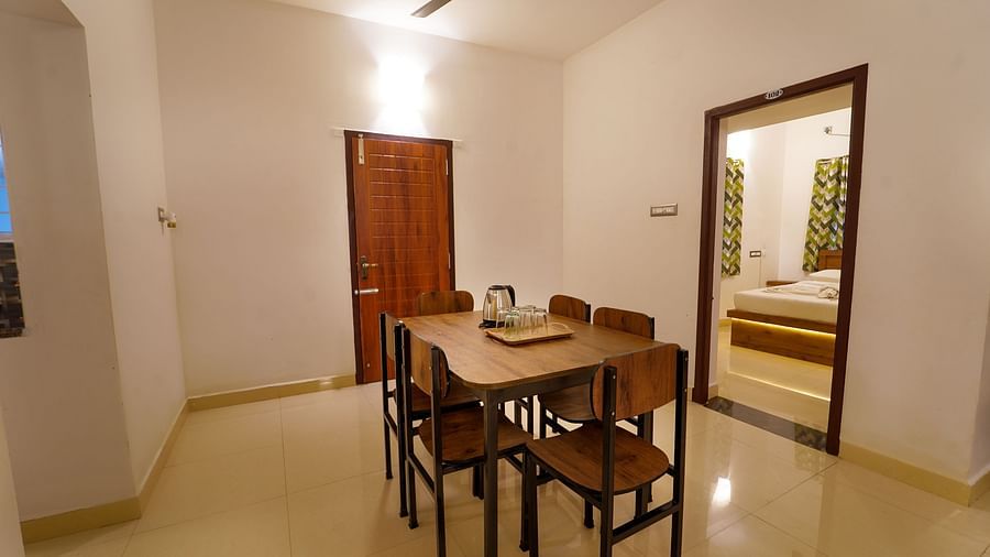 Le Poshe Luxury  Three Bedroom villa Dinning Area 1