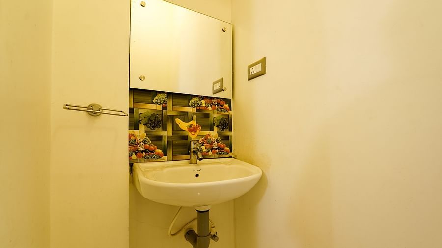 View of a sink at Le Poshe Luxury's two bedroom Villa 