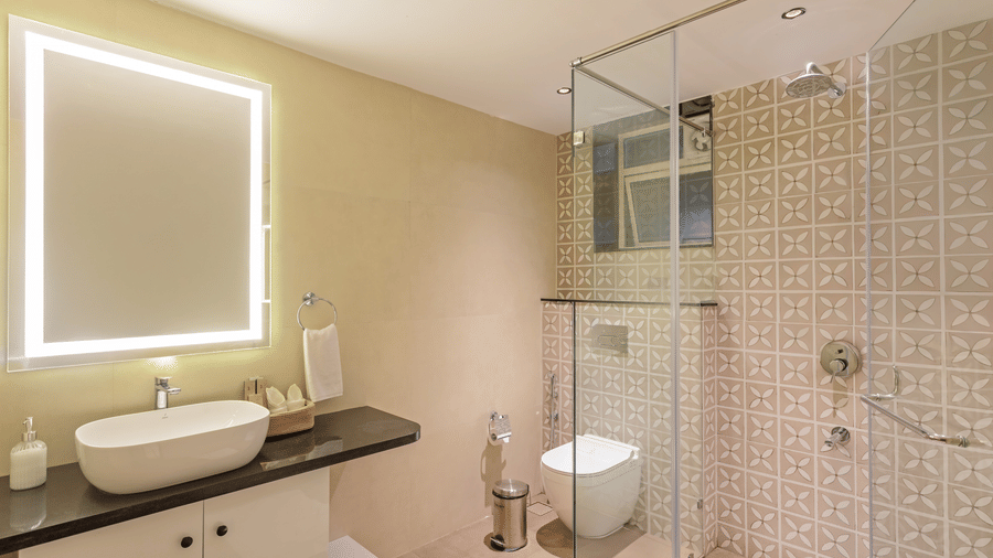 Lamrin Morjim Goa Super Deluxe Room Washroom