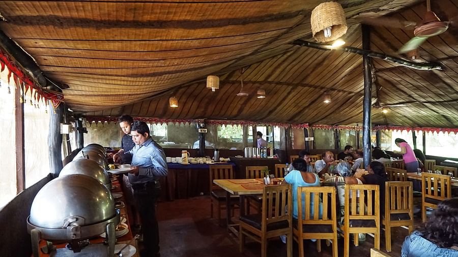 Restaurants at orchid hotels in Konark 