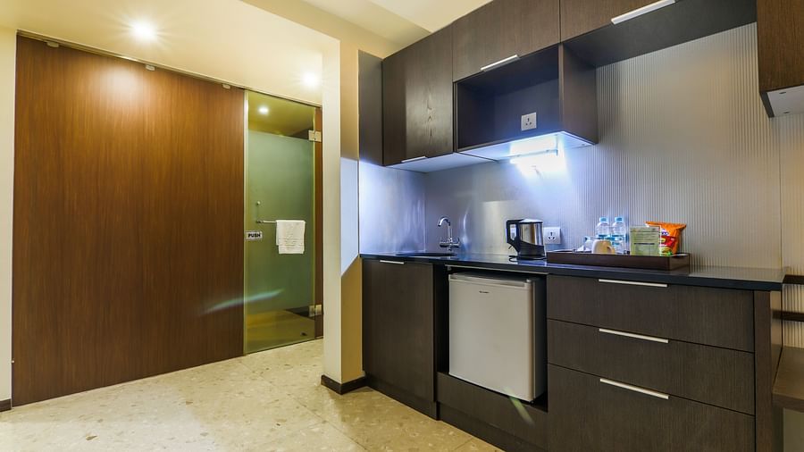 executive suite with additional dining space