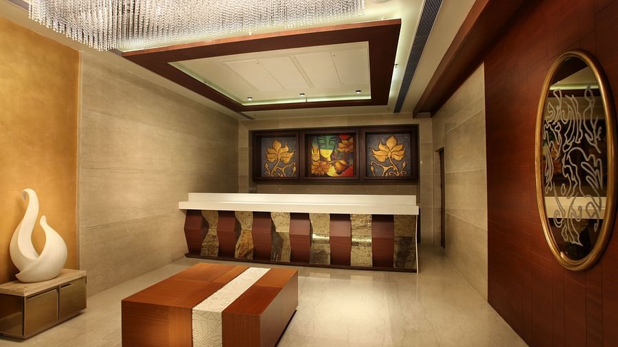 Banquet hall at Mahagun Sarovar Portico Vaishali, best hotels in vaishali 3