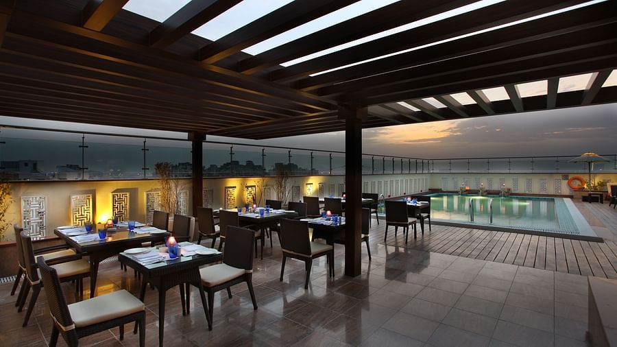 Terrace Grill at Mahagun Sarovar Portico Vaishali, ghaziabad restaurants 1