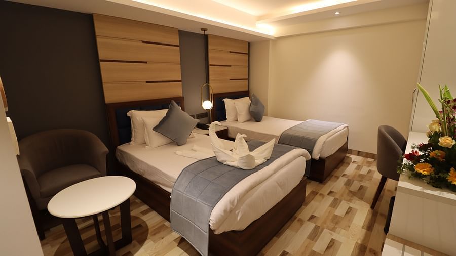 Superior room with twin beds