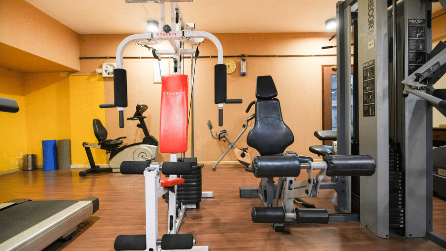 MGM Mark Whitefield | A fitness centre with gym equipments.