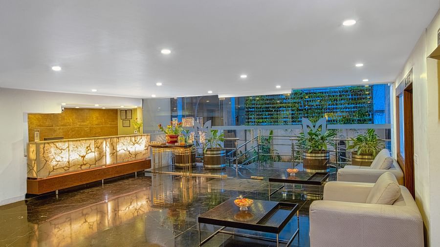 lobby and reception
