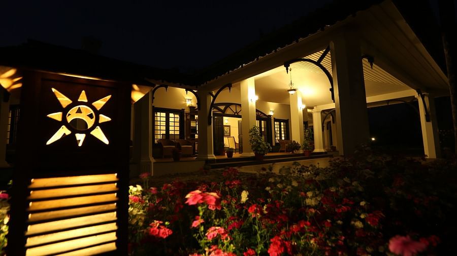 Archway at the resort in Wayanad