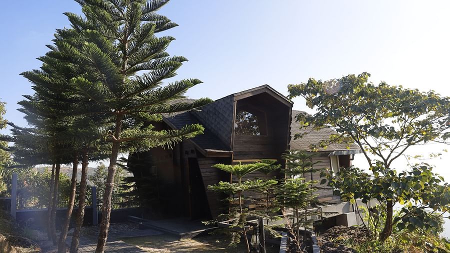 exterior facade of Presidential Villa  - Polo Cherrapunjee Resort