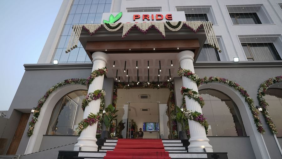 Property Entrance of Pride Comfort, Dwarka