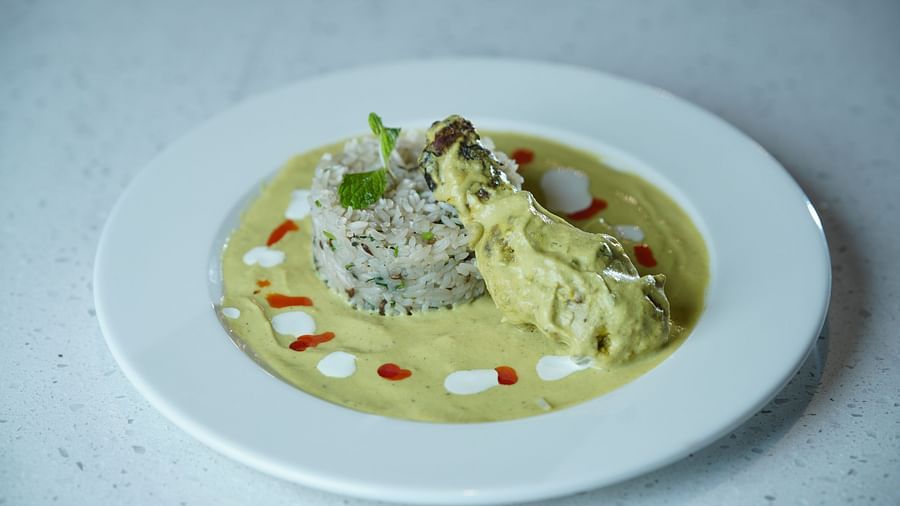 Roast Chicken with Butter Rice at Bigg Shots in Quality Inn Rockwell Grand