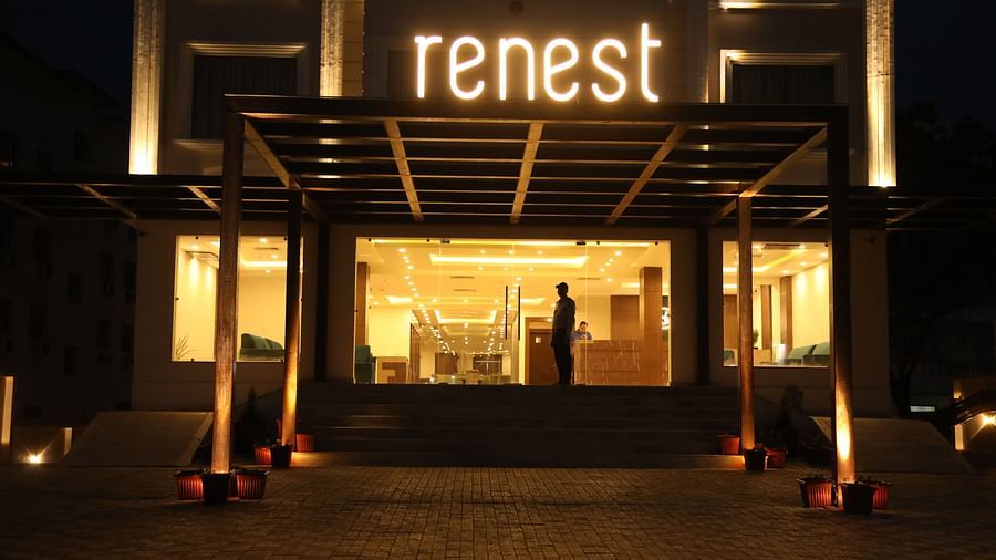 renest haridwar hotel front view
