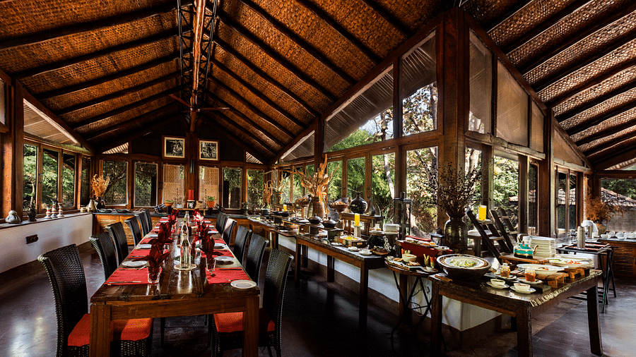 Gol Ghar restaurant in Hoshangabad-Reni Pani Jungle Lodge in hoshangabad 5
