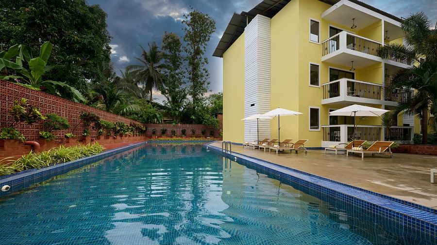 Pool View in day time