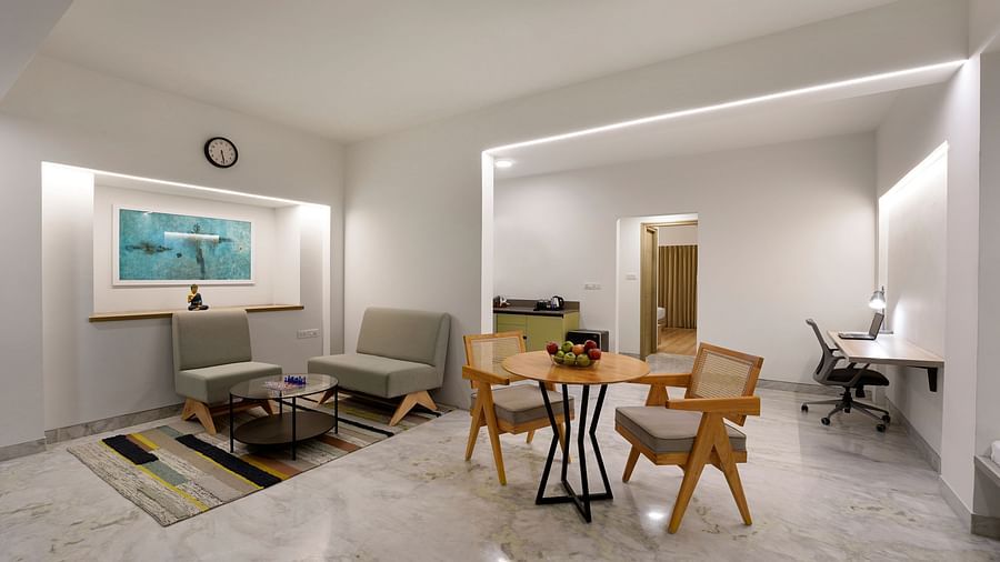 Studio King Room at Service Apartment Nest by Rivido Apart Hotel 6