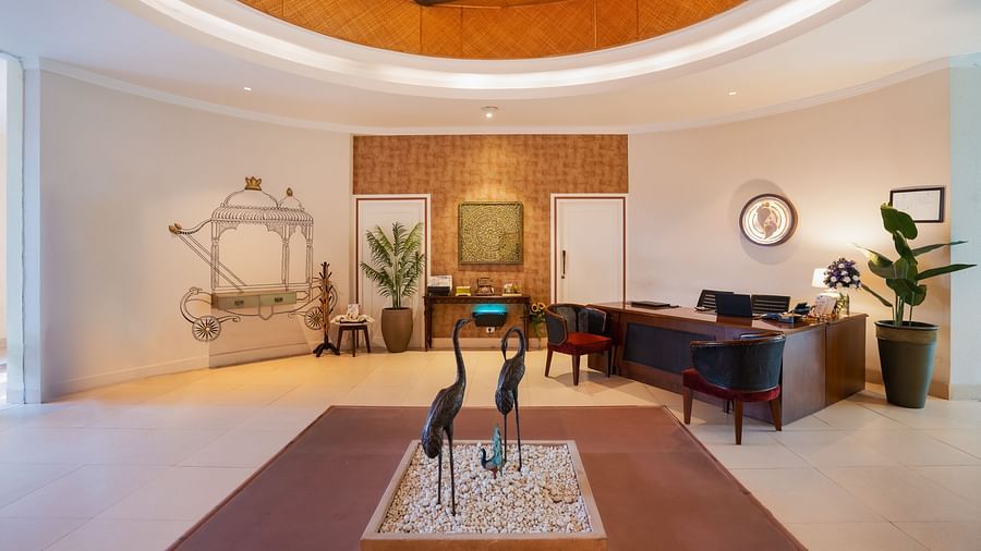 Modern and spacious room with sleek appliances and stylish decor.