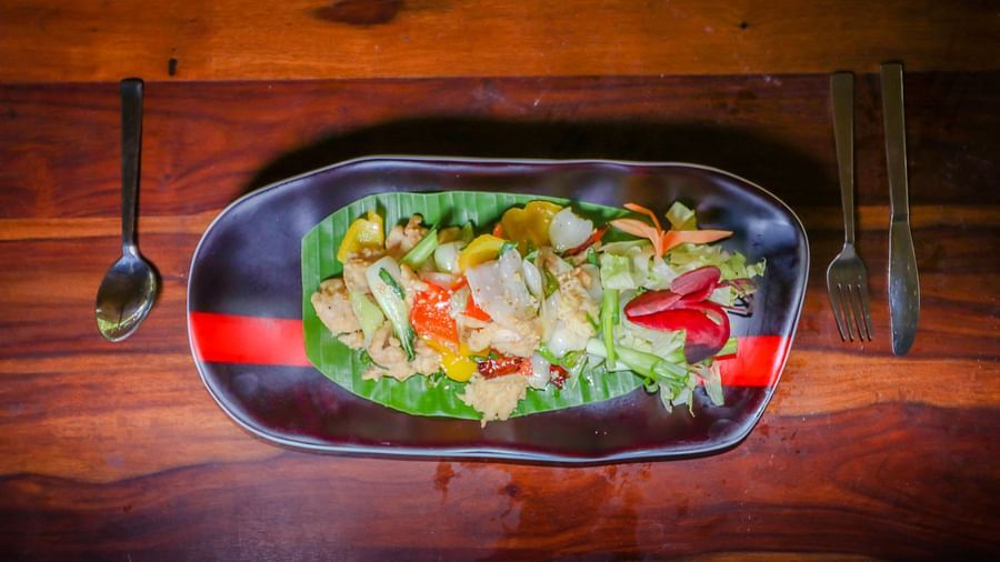 a dish served at Charcoal 12