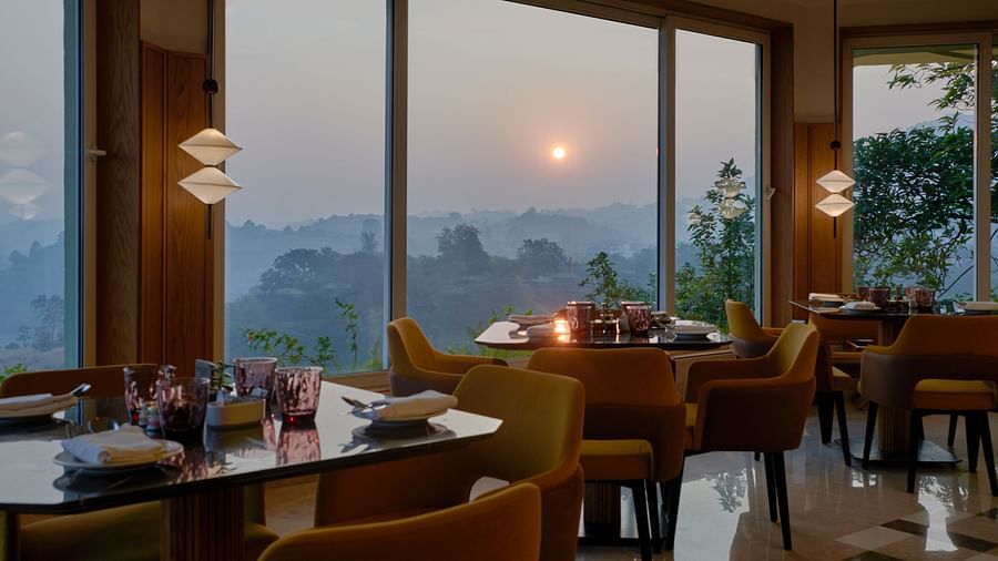 an image of a dining area with tables and chairs at The Dukes Retreat