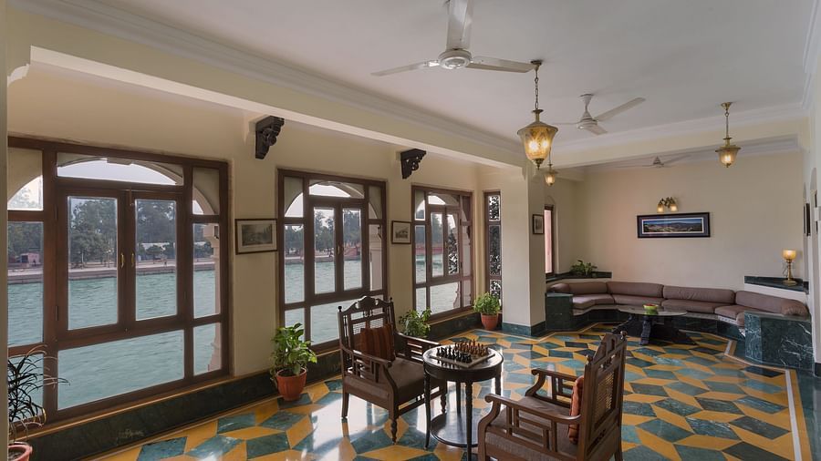 The Haveli Hari Ganga Hotel, Haridwar Haridwar chessboard setup 1
