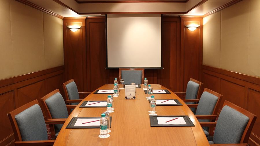 boardroom seating arrangement at the conference hall in mumbai
