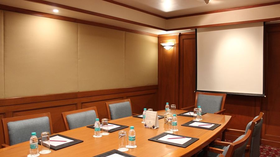 boardroom seating arrangement at the conference hall in mumbai