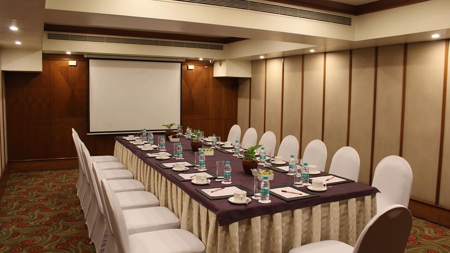 boardroom seating arrangement at the conference hall in mumbai