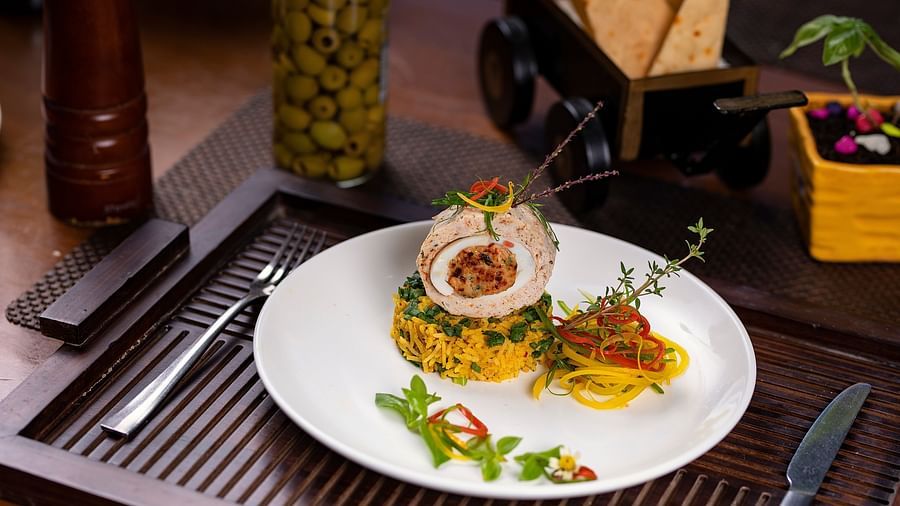 gourmet food on plate 2