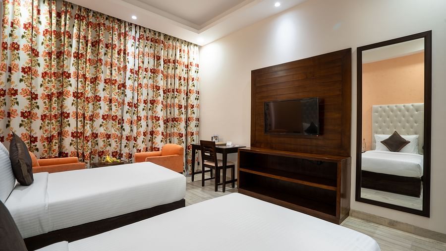 Rooms in Shimla look neat with modern furnishing - The Orchid Hotel Shimla