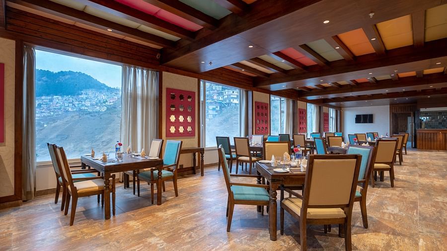 A glimpse of Cafe Vindhyas, a South Indian restaurant in Shimla - The Orchid Hotel Shimla