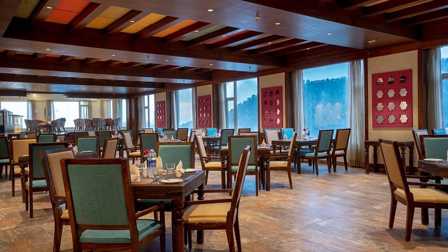 A glimpse of Cafe Vindhyas, a South Indian restaurant in Shimla  - The Orchid Hotel Shimla