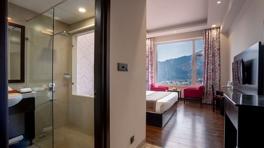 The modern interiors of the Rooms in Shimla - The Orchid Hotel Shimla