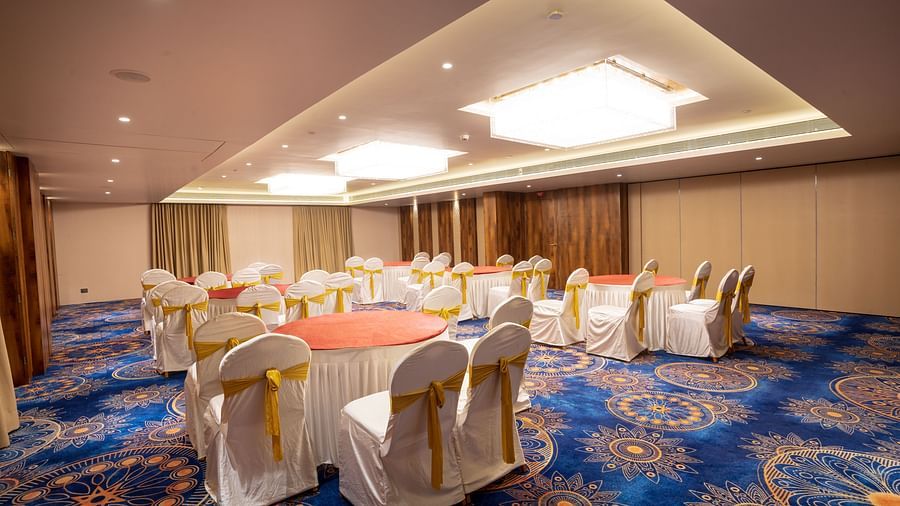 interior of our Banquet Hall in Lonavala