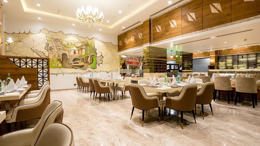interior of Boulevard Restaurant in Lonavala 413