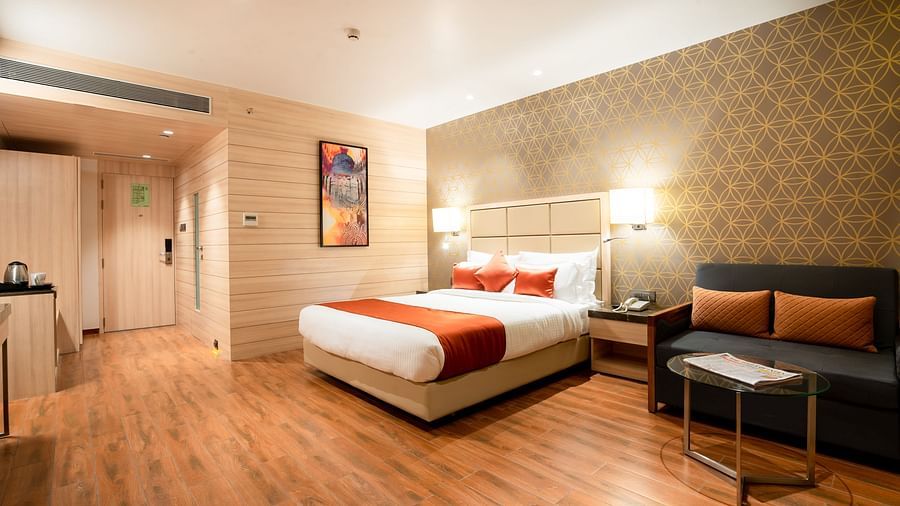 interior of a Premier room at The Orchid Lonavala 73